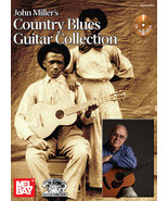 Country Blues Guitar Collection Song Book/CD Set/Fingerpicking/John Miller - £19.66 GBP
