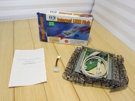 Vintage Kouwell Internal PC Case USB 2.0 4 Port Hub (listing 2 of 2) - $14.99