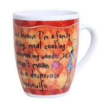 Domestic Diva Porcelain Coffee Mug - £11.98 GBP