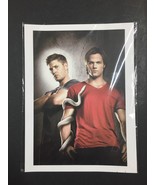 Supernatural Dean and Sam Winchester w/Snake Art Print Poster Picture 9&quot;... - £11.04 GBP
