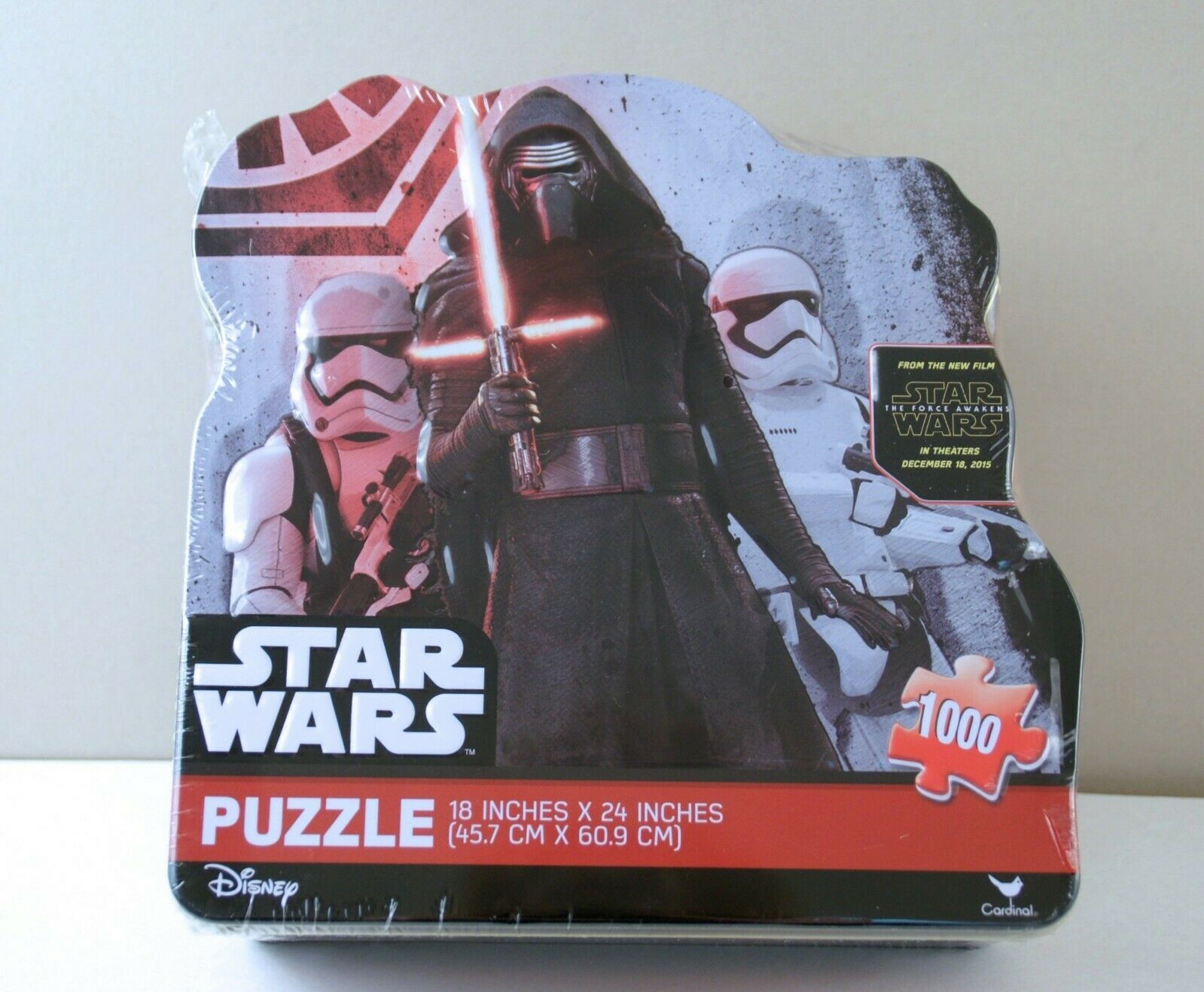 Star Wars Puzzle 1000 Piece Collectors Tin Sealed Kylo Ren - $14.88