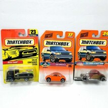 Matchbox 33 Ford Street Rod #34 Volvo Container Truck # 23 VW Concept 1 ... - £19.12 GBP