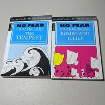 Romeo and Juliet and Tempest  (No Fear Shakespeare) - Paperback - VERY GOOD -Lot - £6.06 GBP