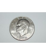 1974 Eisenhower Silver Dollar $1 Coin No Mint Mark - $8.11 CAD