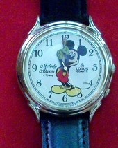 Disney LORUS Chime ALARM Disney Mickey Mouse Watch! Retired! Impossible ... - $265.00