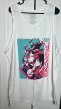 My Hero Academia Mens Tank Top White Group Photo Graphic Size XXL - £14.05 GBP