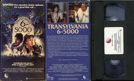 TRANSYLVANIA 6-5000 VHS GEENA DAVIS CAROL KING NEW WORLD VIDEO TESTED - $19.95