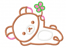 Rilakkuma Hello Kitty Sanrio Machine Embroidery Applique Design Instant Download - £3.16 GBP