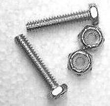 1963-1976 Corvette Bolt And Nut Set For Relay Rod Clamp 2 Each - $15.79