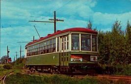 Picture POSTCARD- Seashore Trolley Museum, Kennebunkport, Maine BK47 - £0.79 GBP