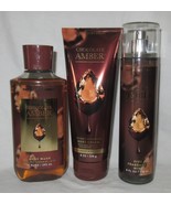 Bath &amp; Body Works Body Wash Cream Fragrance Mist Set Lot of 3 CHOCOLATE ... - $995.92 MXN