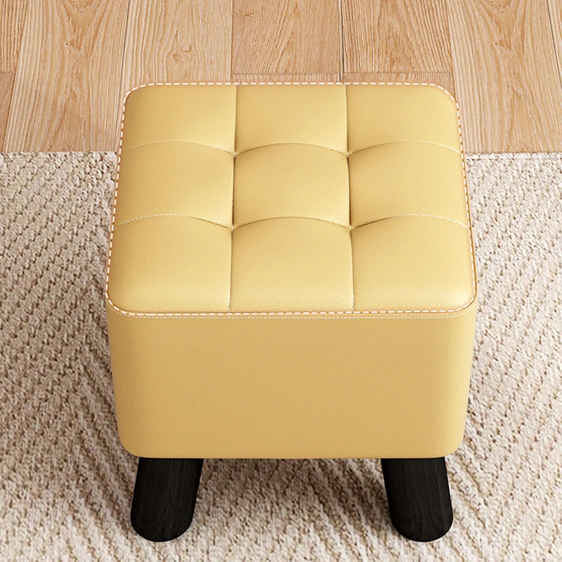 Small Low Footstool Design Nordic Hallway Children Chair Bench Modern Pr... - $207.86+