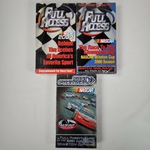 Nascar Winston Cup Full Access Vol. 1 &amp; 2 + Fast Forward VHS Bundle Seal... - £8.98 GBP