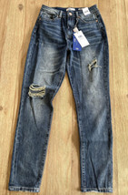 YMI  Dream Jeans Juniors 9/29 Skinny High Rise 29x30 Distressed Denim NEW - £23.12 GBP