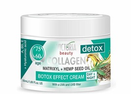 Victoria Beauty Detox Collagen Hyaluronic Acid Matrixyl Age 60+ - $16.79