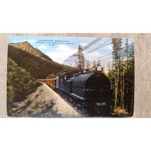 Locomotive #10294 Cascade Mountains Washinton Train Vintage Postcard - £3.10 GBP