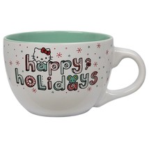Hello Kitty Happy Holidays 24oz Ceramic Mug - Sanrio 2020 - $160.30 MXN