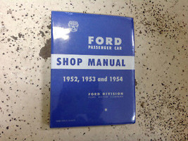 1952 1953 1954 Ford Passenger Car Service Shop Workshop Manual NEW - $80.80