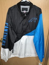 NFL Official On Field Apparel XL Carolina Panthers 1/2 Zip Pullover Wind... - $610.97 MXN