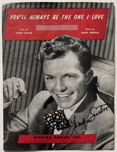Frank Sinatra (d. 1999) Signed Autographed Vintage Song Sheet - Lifetime COA - £474.52 GBP