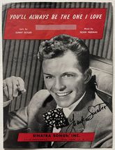 Frank Sinatra (d. 1999) Signed Autographed Vintage Song Sheet - Lifetime... - £314.10 GBP