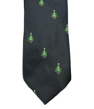 Vintage Pintail Duck Mens Blue Polyester Christmas Tree Necktie Tie  55.5&quot; - $8.31