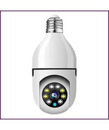 1080P WiFi Light Bulb Camera 2MP Wireless Smart Security Monitor with Night View - $35.00