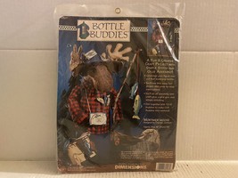 Dimensions Bottle Buddies - Mortimer Moose 16&quot; Tall Craft Kit 62107 - $16.82