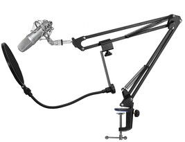 TPro Professional USB Condenser Microphone Kit w/ Adjustable Scissor Arm... - £79.92 GBP