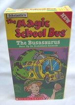 Vintage Scholastic&#39;s The Magic School Bus The Busasaurus Dinosaur Vhs Video 1997 - £11.68 GBP
