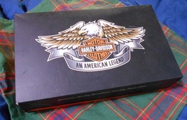 Harley-Davidson Empty Cardboard Box 10x6x2, Motorcycle Collectible + a Cool Gift - £12.55 GBP
