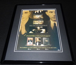 Godfather &amp; The Untouchables 2004 Framed 11x14 ORIGINAL Vintage Advertis... - £39.56 GBP