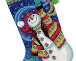 Dimensions Needlecrafts Needlepoint, Happy Snowman Stocking - 71-09143 - $17.95+