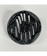 St. John Collection Black Metal Logo Replacement Button  13/16&quot; Round Sh... - £9.03 GBP