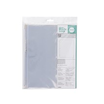 We R Memory Keepers 8.5 X 11 inch 3-Ring Album Page Protector, 10 PK  - £11.96 GBP