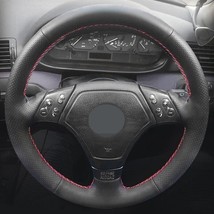 Diy Leather Car Steering Wheel Cover Hand-stitched For Bmw E39 E36 E46 M... - £22.06 GBP