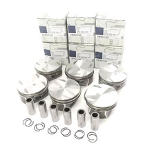 6Pcs Piston and Ring Sets 2720308917 FIt For Mercedes C350 C350 E350 M27... - $295.34