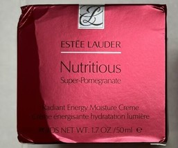 Estee Lauder Nutritious Super-Pomegranate 1.7 oz  Radiant Energy Moistur... - £22.42 GBP