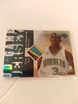 2006-07 Upper Deck UD Reserve Basketball UD-CP Chris Paul Jersey Swatch Card - £39.14 GBP