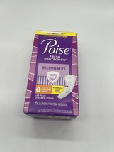 Poise Daily Microliners Light Absorbency Long Length #1 incontinence 50 ... - $8.99