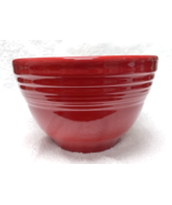 Fiestaware Red Scarlet Bakers Prep Bowl 6 1/4&quot; x 4 Inch Excellent Shape HTF - $54.45