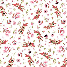 Set of 12 Sheets Gift Tissue Paper for Party or Crafts - Mushroom Floral - $12.47