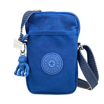 Kipling Tally Crossbody Phone Bag Water Resistant Nylon Admiral Blue 49Q - $34.99