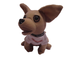TACO BELL Chihuahua Dog Plush T-Shirt Stuffed Animal 7&quot; Applause Collectibles  - $7.99
