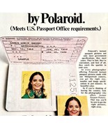 Polaroid 1 Minute US Passport Photo 1979 Advertisement Vintage Camera DWKK7 - $41.12 CAD