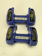 Fiyins Heel Wheel Skates for Shoes Adjustable One Size Blue - Missing 1 ... - $9.90