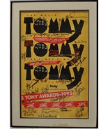 THE WHO - TOMMY Musical Signed Broadway Poster x28 - 18 1/4&quot;x 26 1/4&quot;  w... - $1,689.00