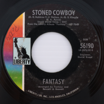 Fantasy – Stoned Cowboy / Understand - 1970 Psyche- 45 rpm Vinyl 7&quot; Single 56190 - £18.17 GBP
