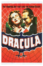 Bela Lugosi Dracula Post-a-Cling Vintage Horror Movie Poster from Spooky Scenes  - £19.77 GBP