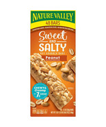 Nature Valley Sweet &amp; Salty Nut Granola Bars Peanut 1.2 oz 48 Bars 03/20... - €22,19 EUR